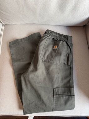 Carhartt Olive Cargo Pants